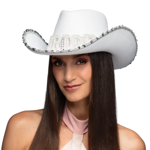 Hattu stetson valkoinen Bride
