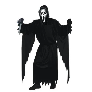 Aikuisten Scream Ghost Face asu maskilla
