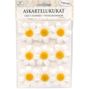 Askartelukukka päivänkakkara iso 9kpl