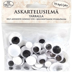 Askartelusilmätarra lajitelma 75kpl