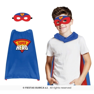 Asustesetti lasten Super hero 70cm