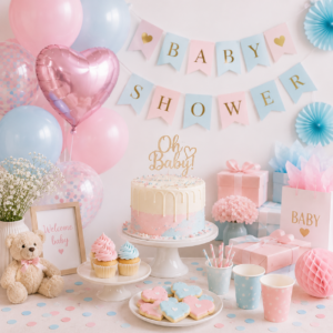 Baby Shower ja Gender Reveal