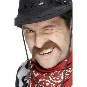 Cowboy viikset eri värejä