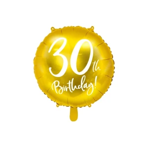 Foliopallo 30th Birthday 45cm