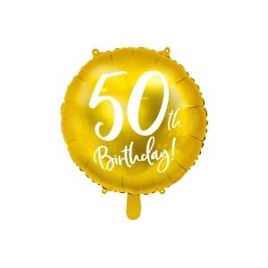 Foliopallo 50th Birthday 45cm