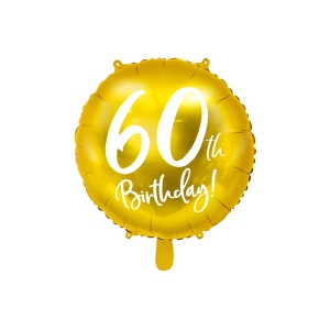 Foliopallo 60th Birthday 45cm