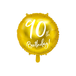 Foliopallo 90th Birthday 45cm