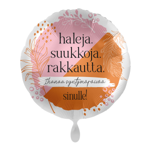 Foliopallo Haleja suukkoja rakkautta 43cm