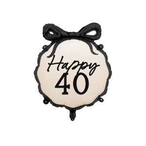 ​Foliopallo Happy 40 rusetilla 45cm