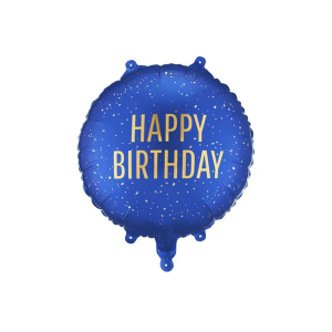 ​Foliopallo Happy Birthday sininen 35cm