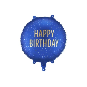 ​Foliopallo Happy Birthday sininen 35cm