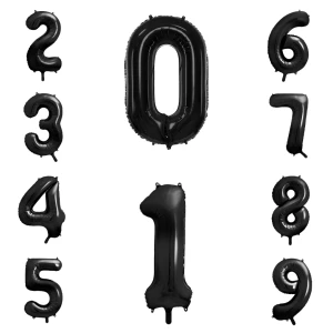 Foliopallo numero 86cm musta