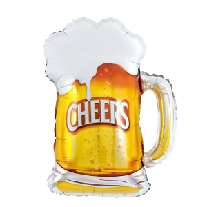 Foliopallo oluttuoppi Cheers 58x73cm