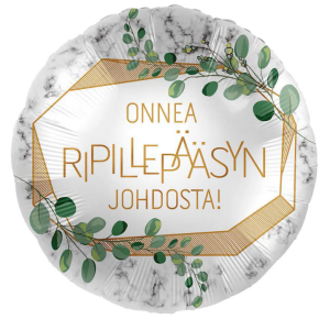 Foliopallo Onnea ripillepääsyn johdosta 43cm