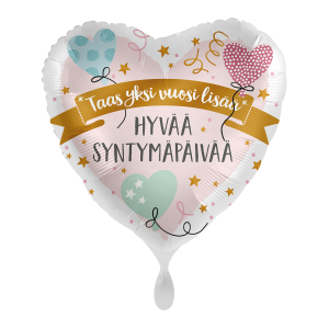 Foliopallo yksi vuosi lisää 43cm