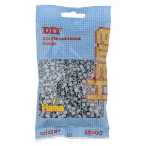 Hama helmet midi 1000kpl harmaa 17