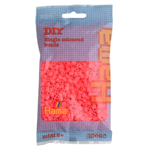 Hama helmet midi 1000kpl kirsikanpunainen 33