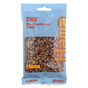 Hama helmet midi 1000kpl nougat 76