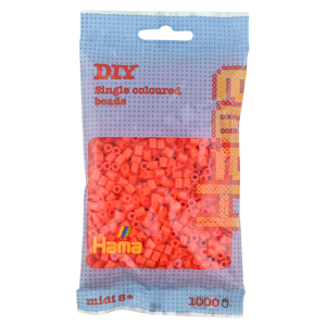 Hama helmet midi 1000kpl oranssi 04