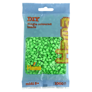 Hama helmet midi 1000kpl pastelli vihreä 47