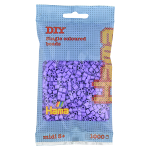 Hama helmet midi 1000kpl pastelli violetti 45