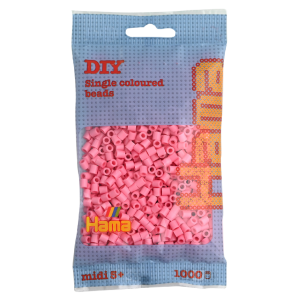 Hama helmet midi 1000kpl pinkki 06