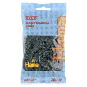 Hama helmet midi 1000kpl tummanvihreä 28