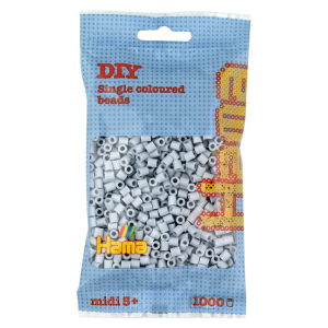 Hama helmet midi 1000kpl vaaleanharmaa 70
