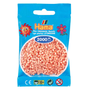Hama helmet mini 2000kpl lohenpunainen 26
