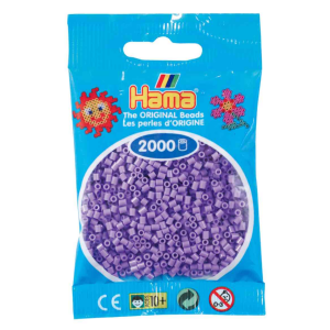 Hama helmet mini 2000kpl pastelli violetti 45
