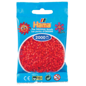 Hama helmet mini 2000kpl punainen 05