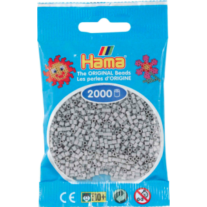 Hama helmet mini 2000kpl vaaleanharmaa 70