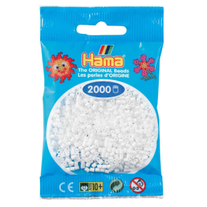 Hama helmet mini 2000kpl valkoinen 01