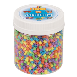 Hama helmet rasia midi 3000kpl pastelli 50