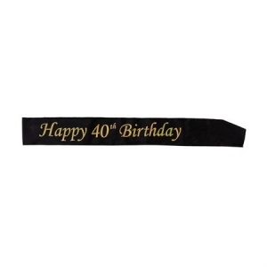 Happy 40th Birthday olkanauha