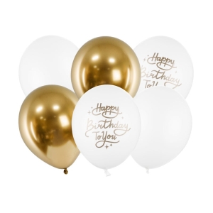 Happy Birthday to you ilmapallot, 6kpl