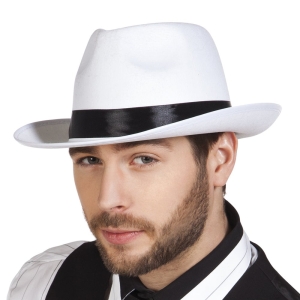 Hattu gangsteri valkoinen