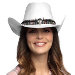 Hattu stetson Django valkoinen