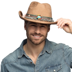 Hattu stetson festival ruskea