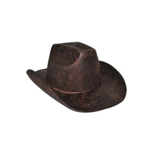 Hattu stetson kulunut ruskea