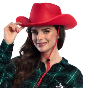 Hattu stetson punainen