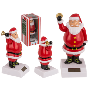 Heiluva joulupukki II aurinkokennolla