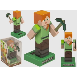 Heiluva Minecraft figuuri Alex aurinkokennolla
