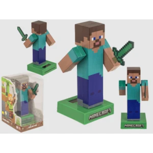 Heiluva Minecraft figuuri Steve aurinkokennolla
