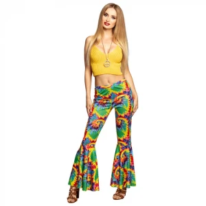 Housut hippi FlowerPower