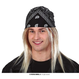 Huivi bandana musta