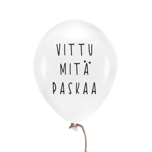 Ilmapallo Vittu mitä paskaa 1kpl