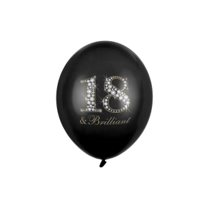 Ilmapallot 18 & brilliant 6kpl