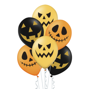 Ilmapallot Halloween kurpitsa