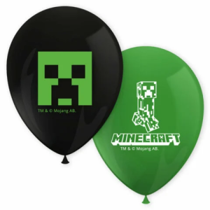Ilmapallot Minecraft 8kpl